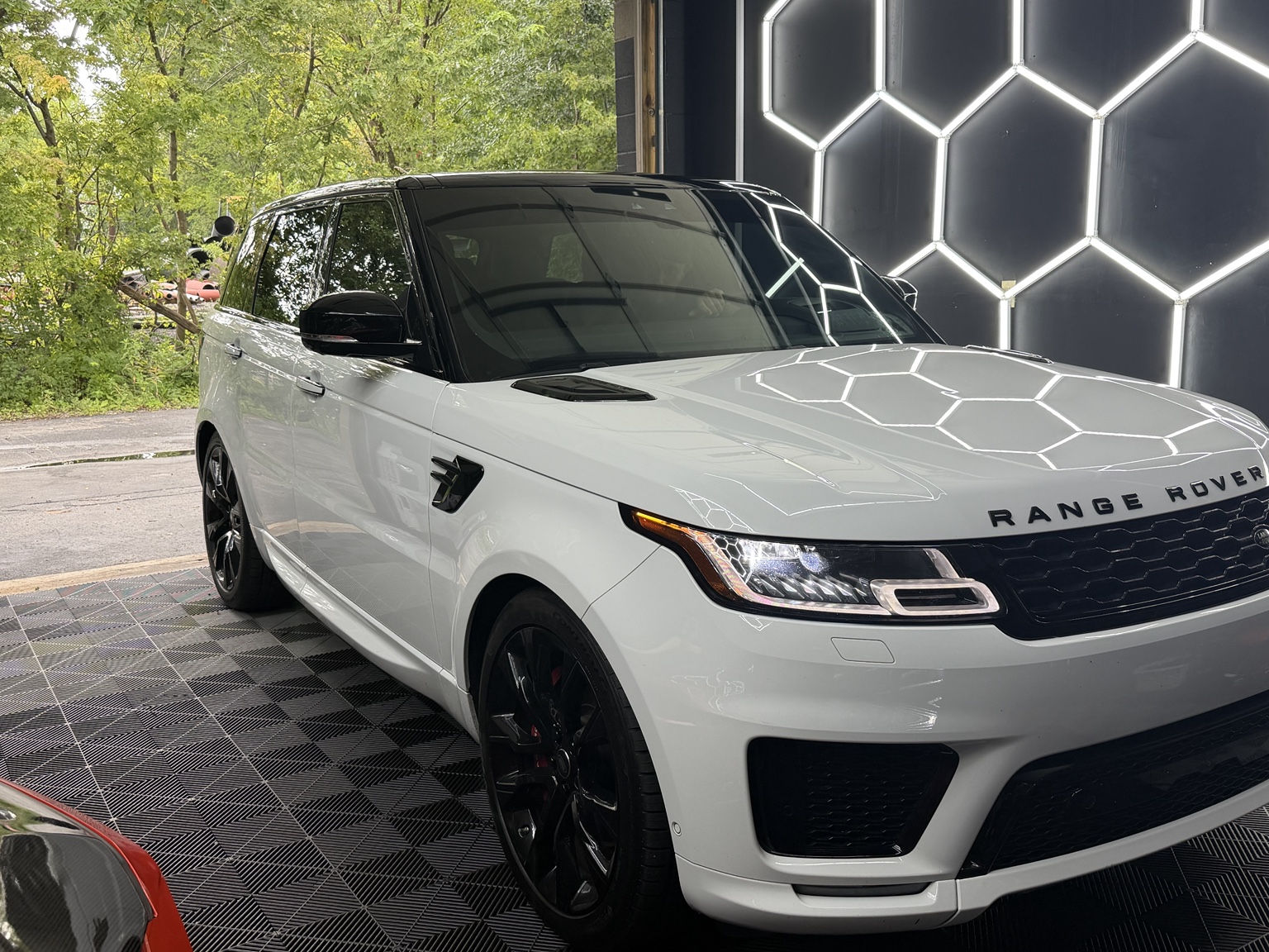 Range Rover window tint by JYCustoms