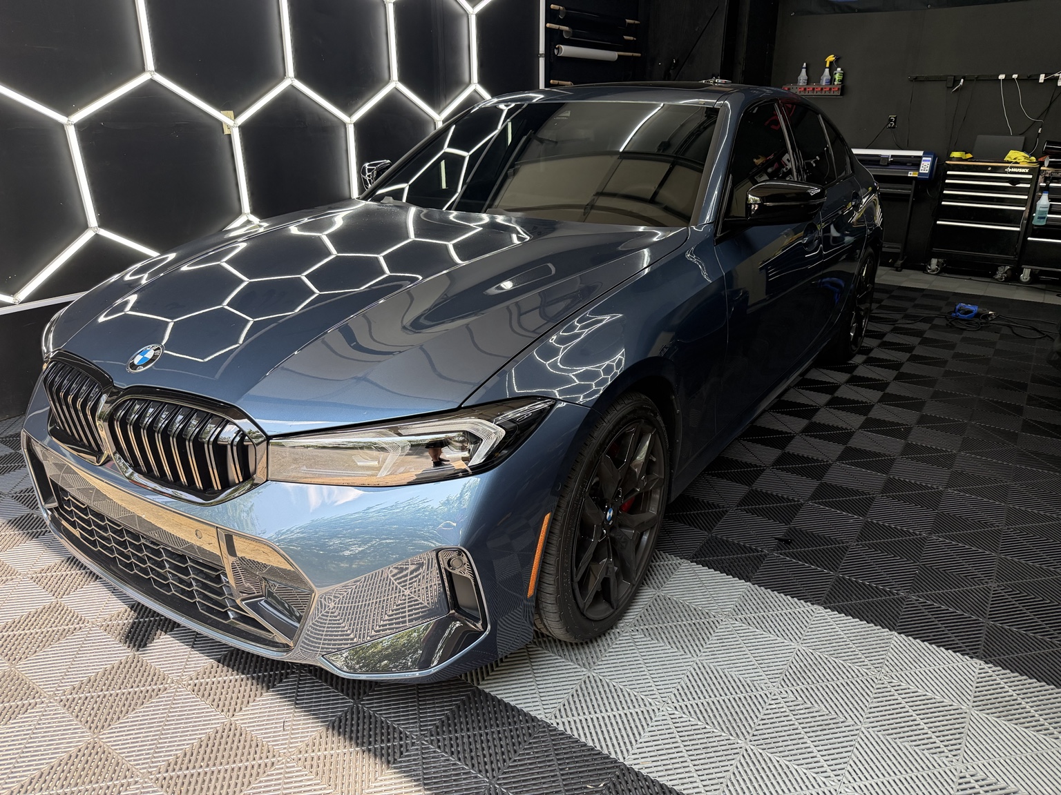 BMW window tint by JYCustoms